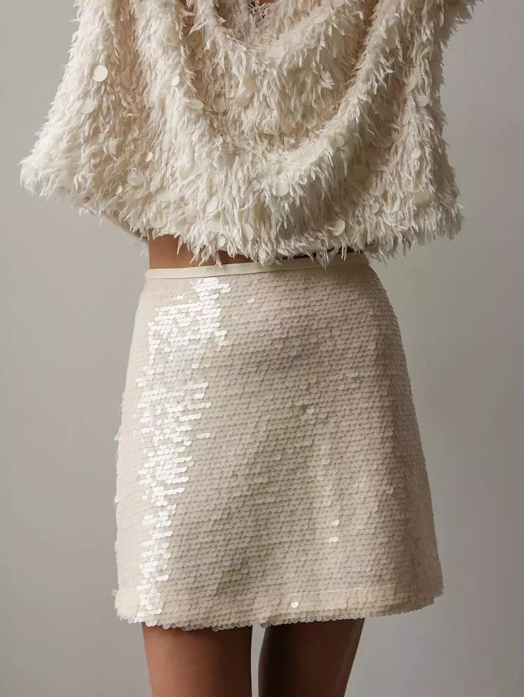 Юбка (S (42RU), светло-бежевый). Изображение № 5