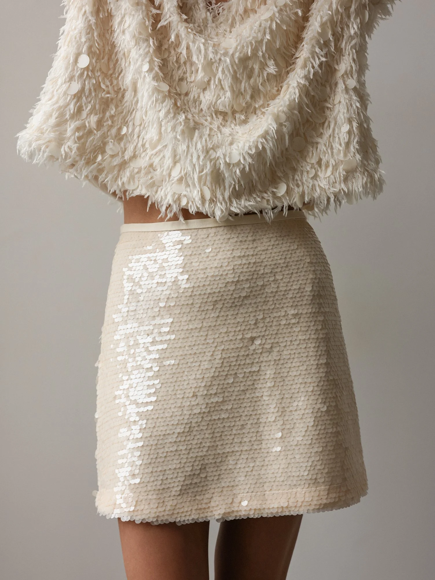 Юбка (M (44RU), светло-бежевый). Избражение № 5