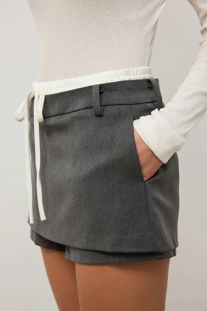 Юбка (M (44RU), серый). Изображение № 3