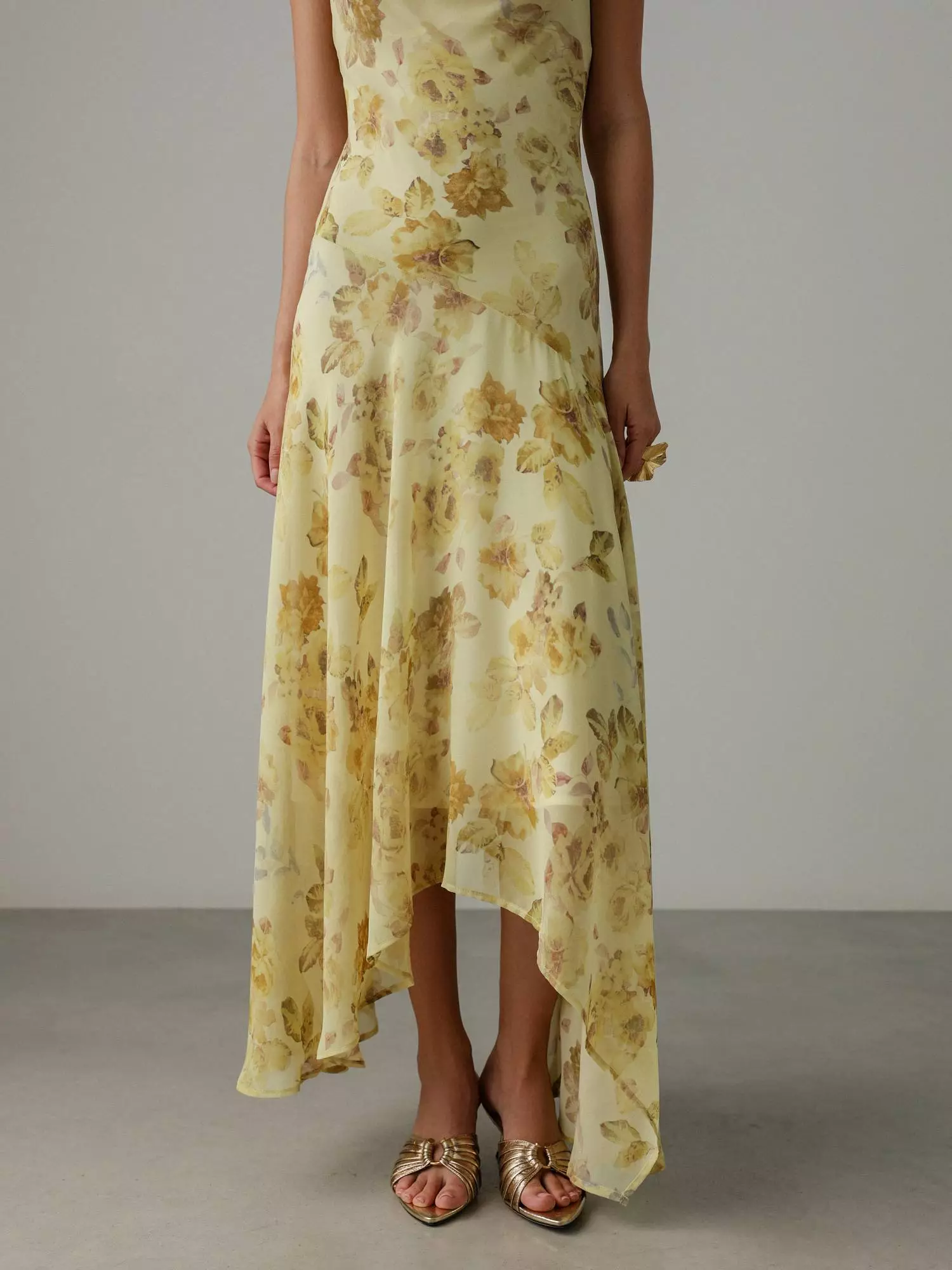 Платье (L (46RU), нежно-жёлтый). Избражение № 3