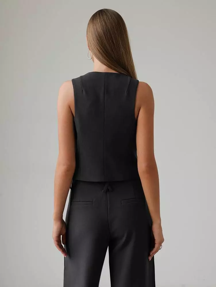 Жилет (M (44RU) серый). Изображение № 5