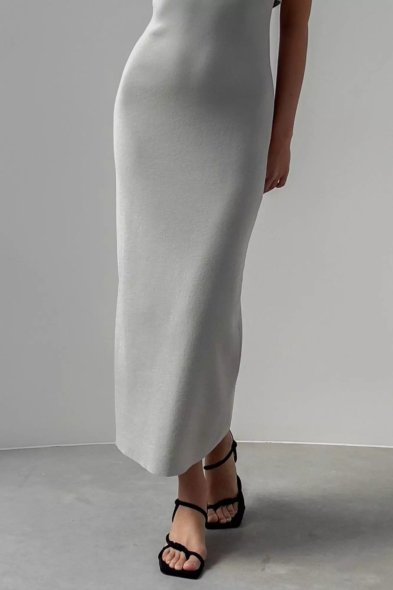 Платье (M (44), серый). Избражение № 3