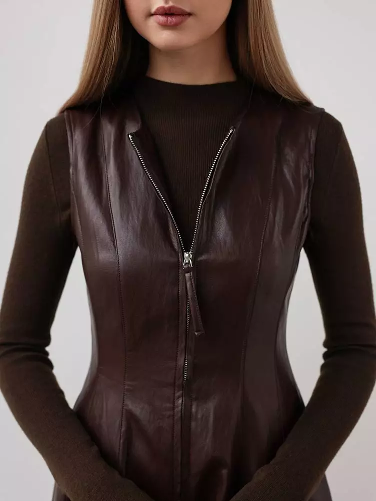 Платье  (S (42RU), шоколадный). Изображение № 3