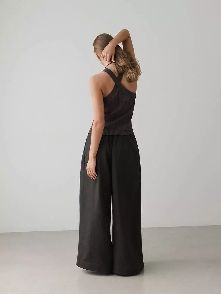 Топ (onesize (42-46RU), серо-коричневый). Изображение № 5