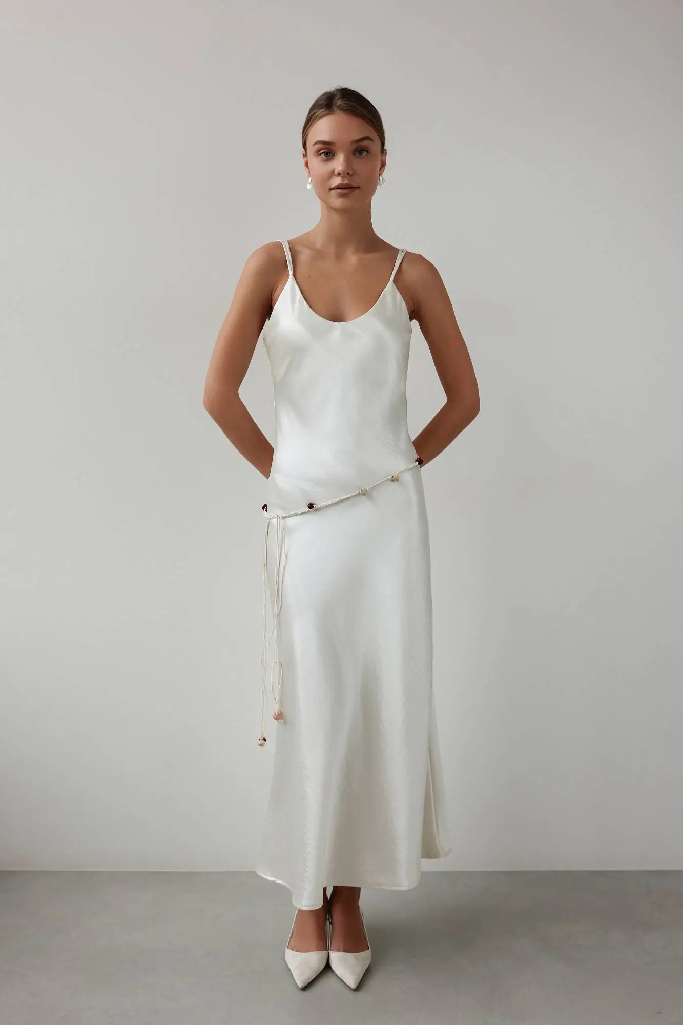 Платье  (M (44RU) молочный). Избражение № 1