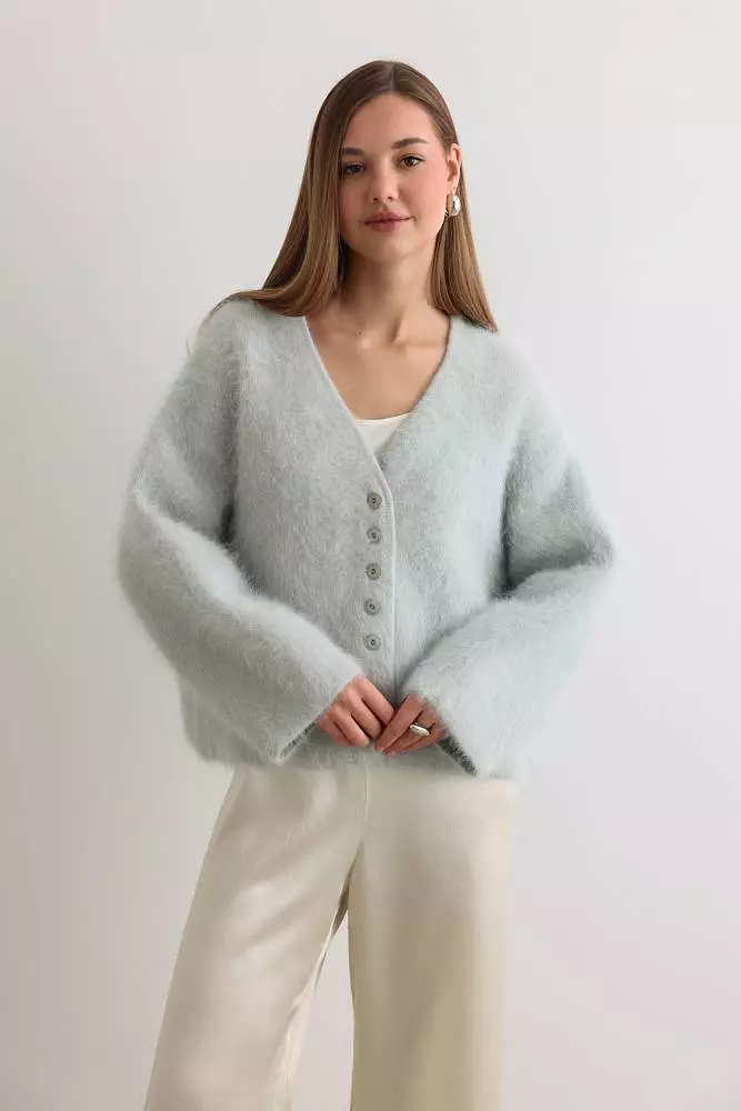 Кардиган (onesize (42-46RU), серо-голубой). Изображение № 1