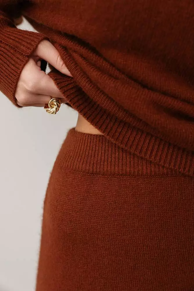 Юбка  (onesize (42-46RU), коричневый). Изображение № 3