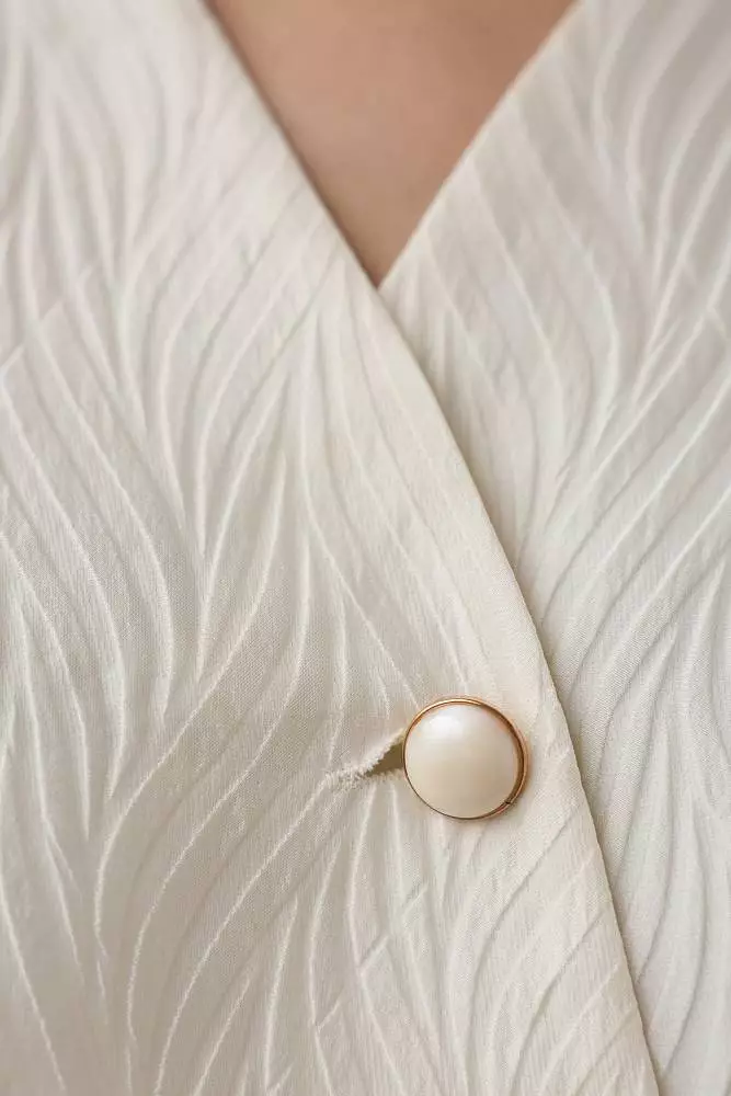 Блуза (S (42RU), молочный). Изображение № 3