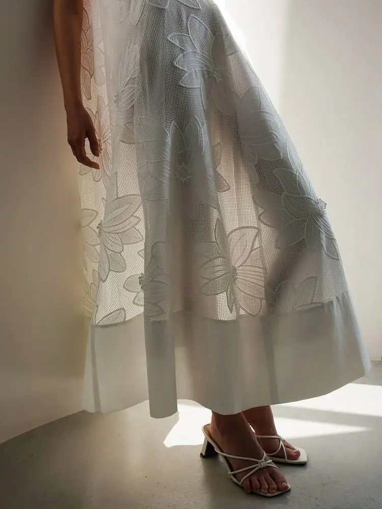 Платье (onesize (42-46RU), белый). Изображение № 4