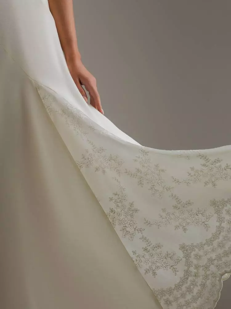 Платье  (S (42RU), светло-бежевый). Изображение № 4