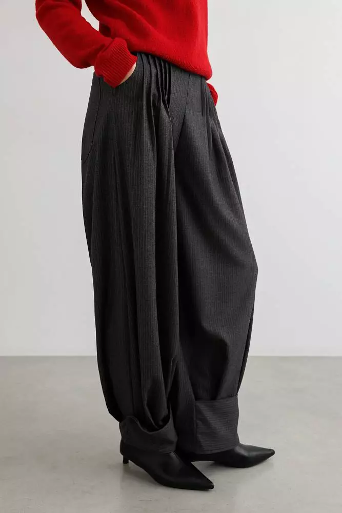 Брюки (S (42RU), серый). Изображение № 3