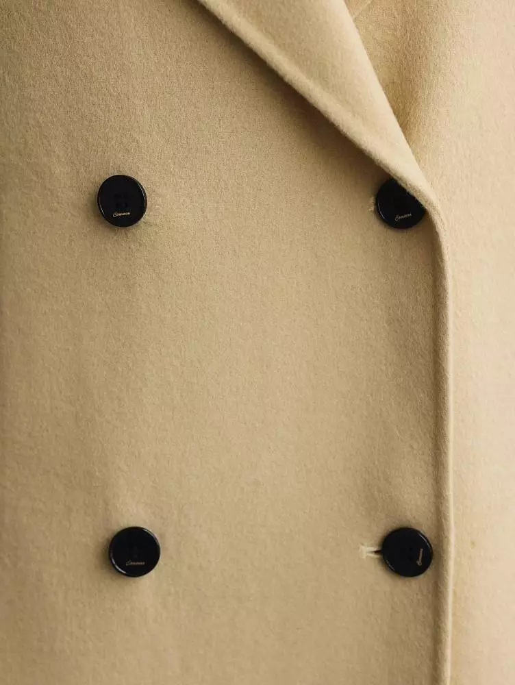 Пальто (onesize (42-46RU), желтая пастель). Изображение № 4