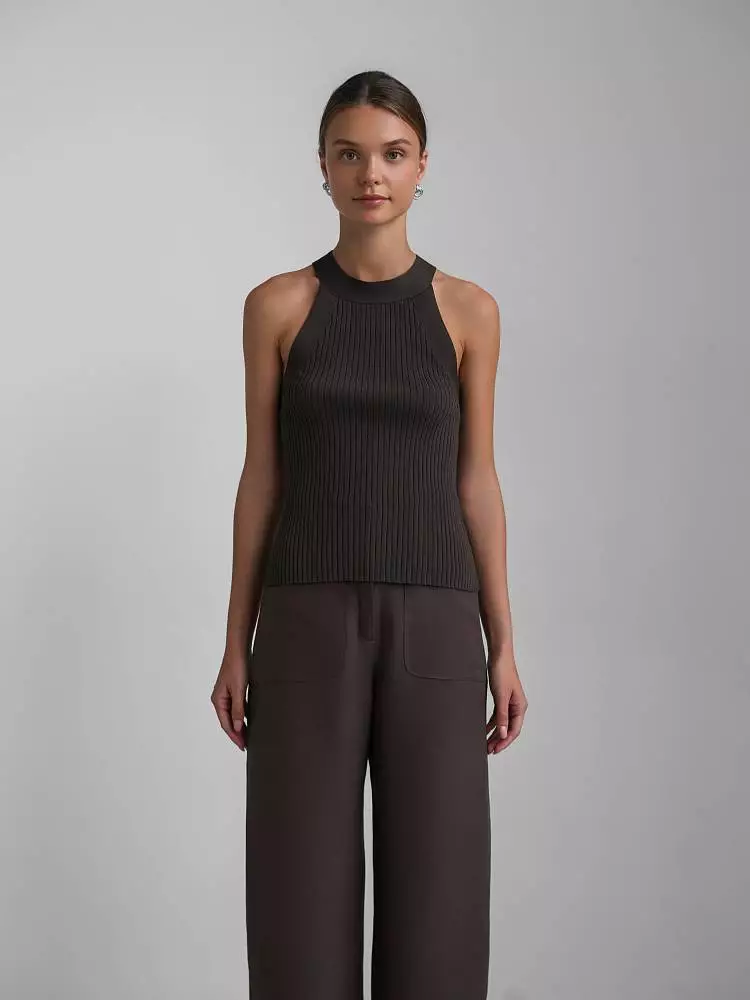 Топ (onesize (42-46RU), коричневый). Изображение № 2