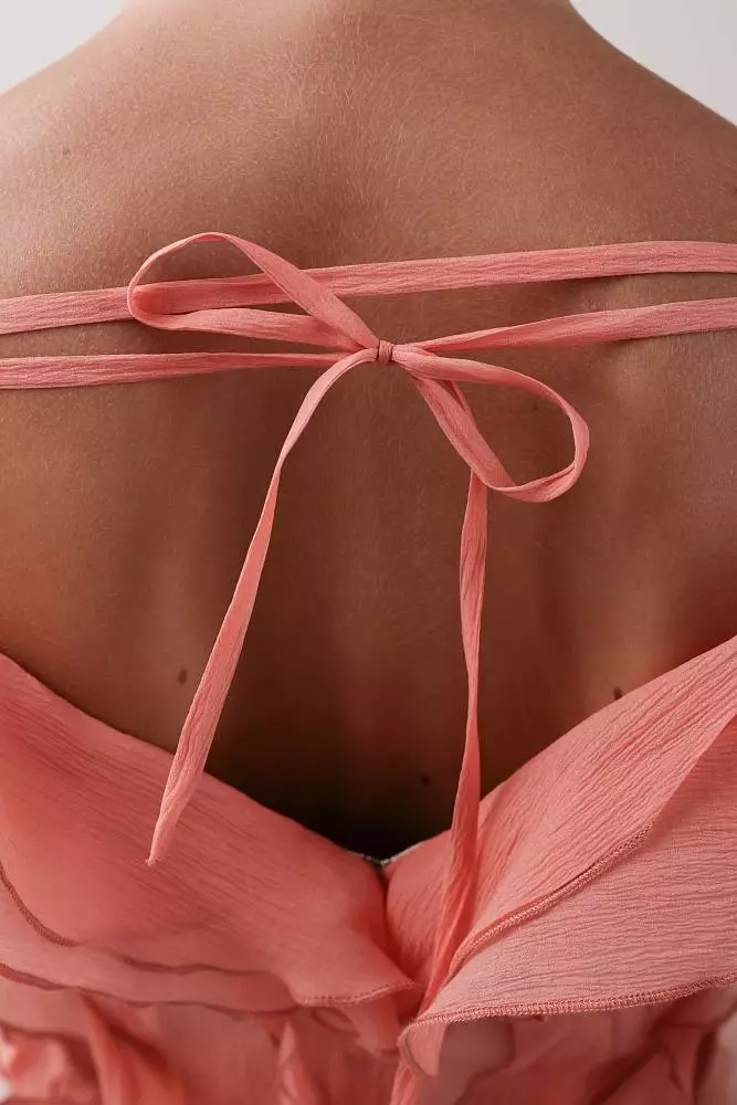 Платье (M (44RU), коралловый). Изображение № 7