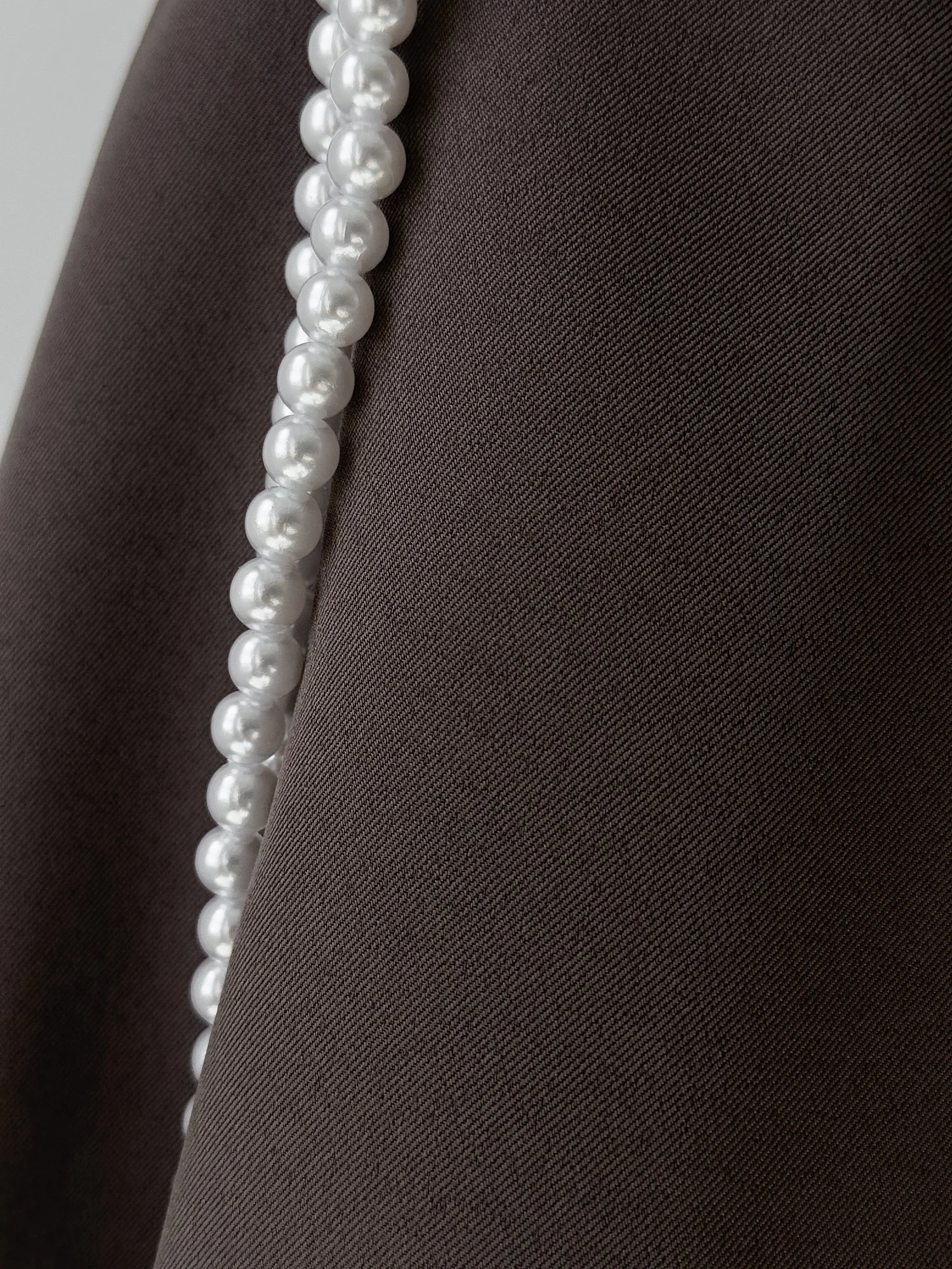 Костюм: жилет и юбка-шорты (M, какао). Избражение № 5