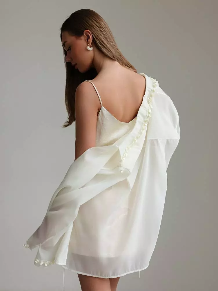 Блуза (S (42RU), ванильный). Изображение № 5