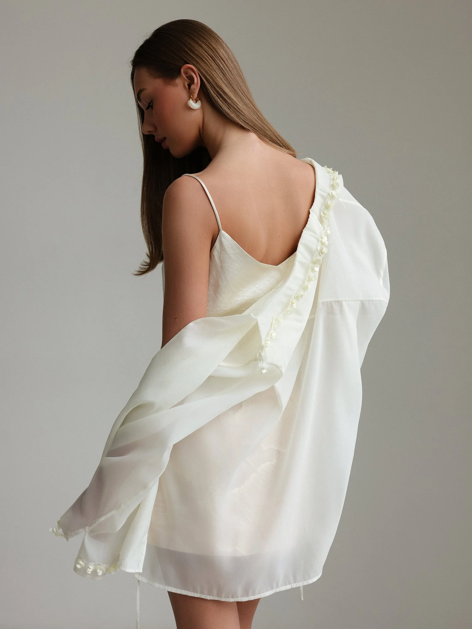 Блуза (S (42RU), ванильный). Избражение № 5