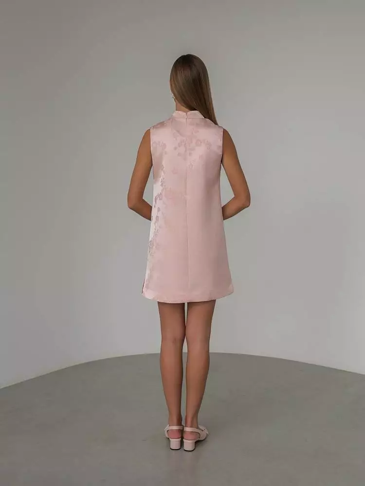 Платье (L (46RU), нежно-розовый). Изображение № 6