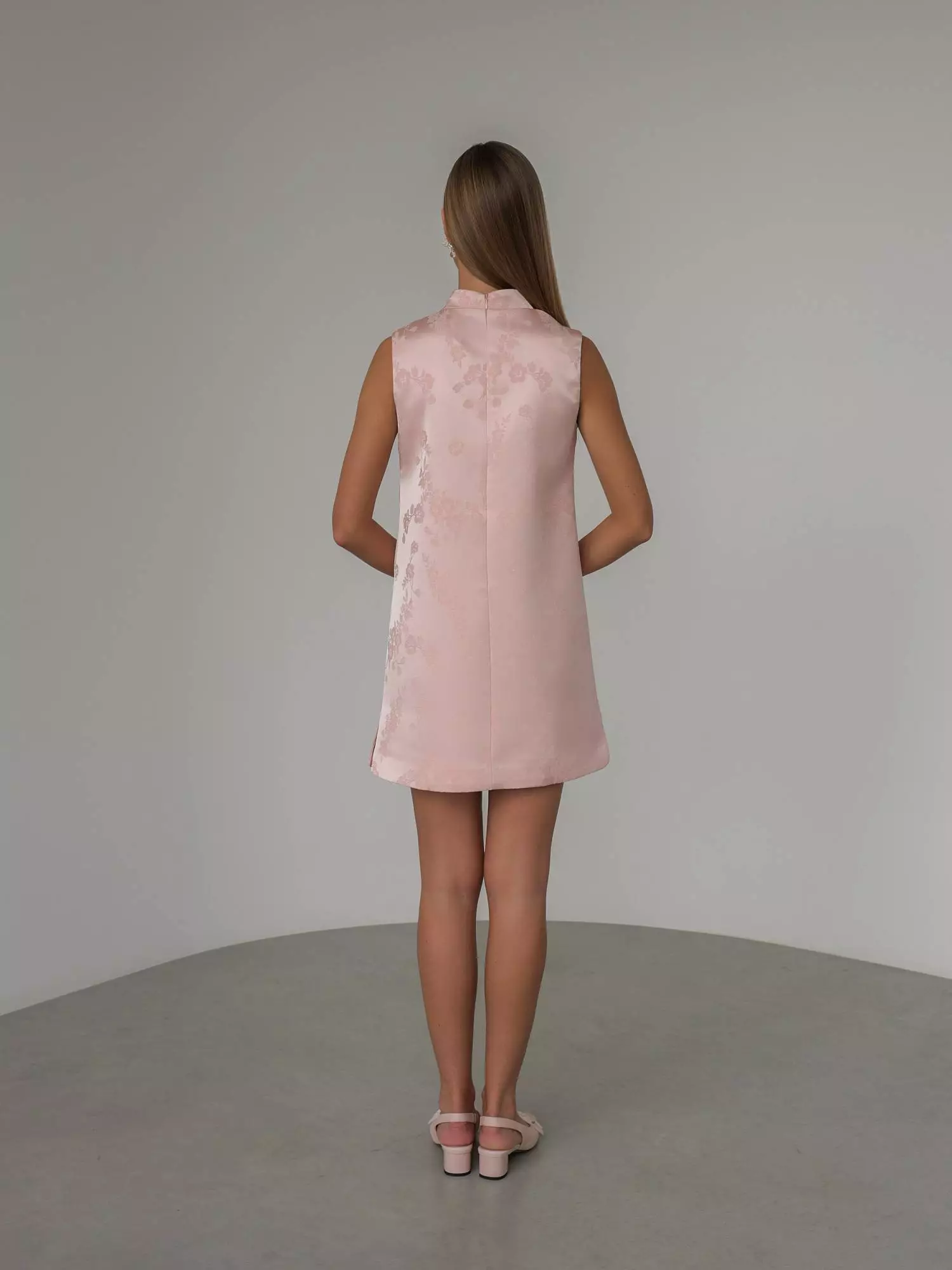 Платье (L (46RU), нежно-розовый). Избражение № 6