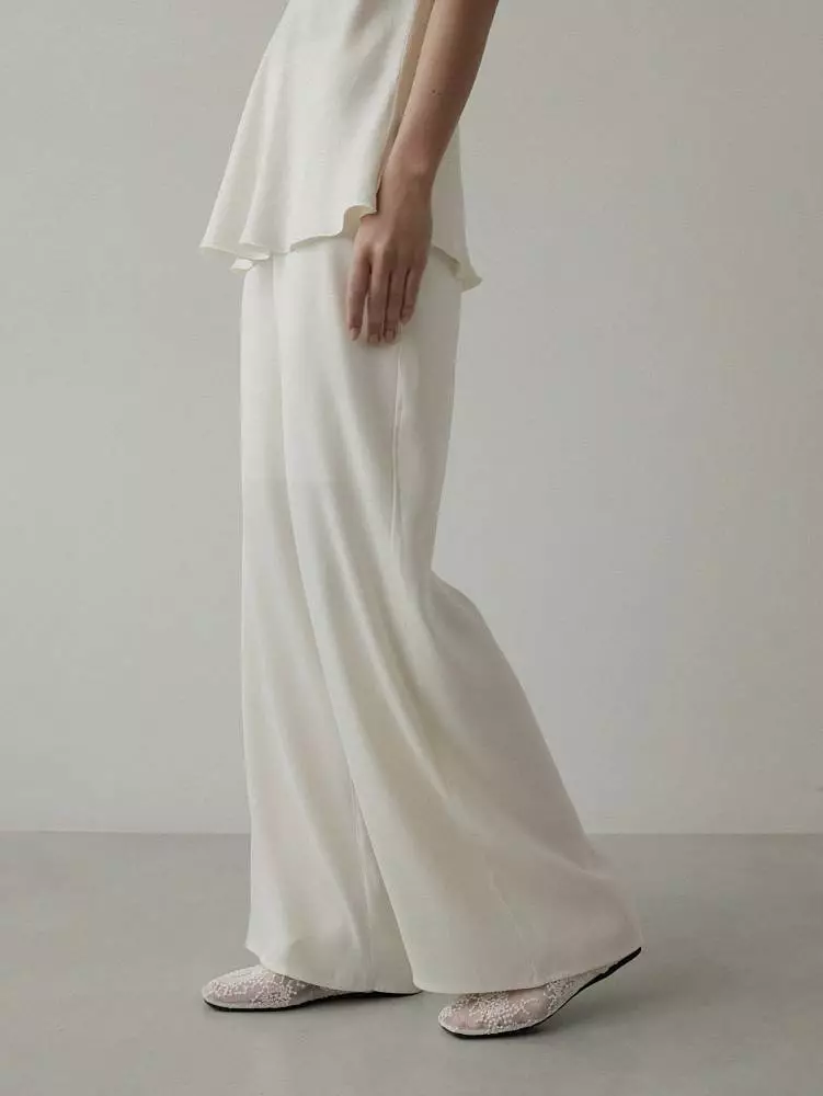 Брюки (S (42RU), слоновая кость). Изображение № 2