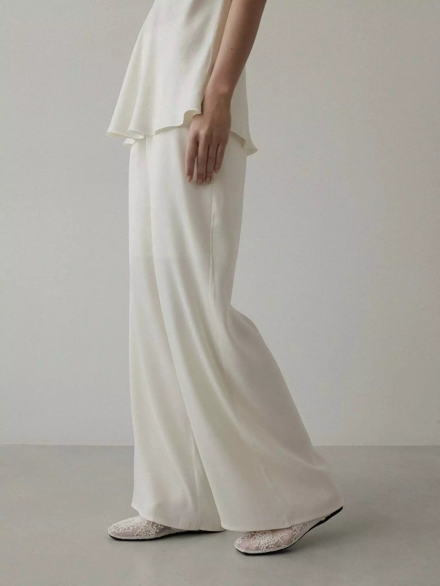 Брюки (S (42RU), слоновая кость). Избражение № 2