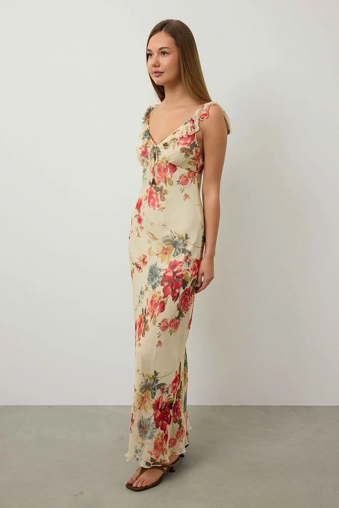 Платье  (M (44RU), светло-бежевый). Изображение № 2