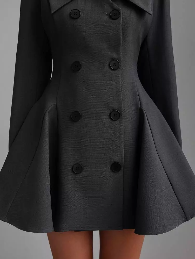 Платье (L (46RU), серый). Изображение № 4