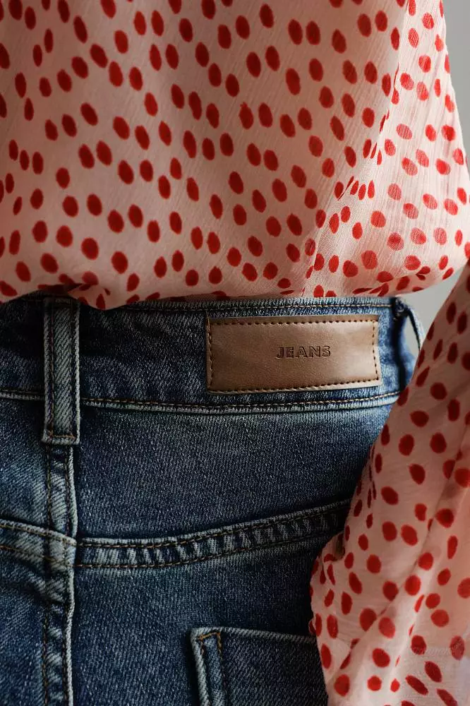 Джинсы (L (46RU), синий). Изображение № 6