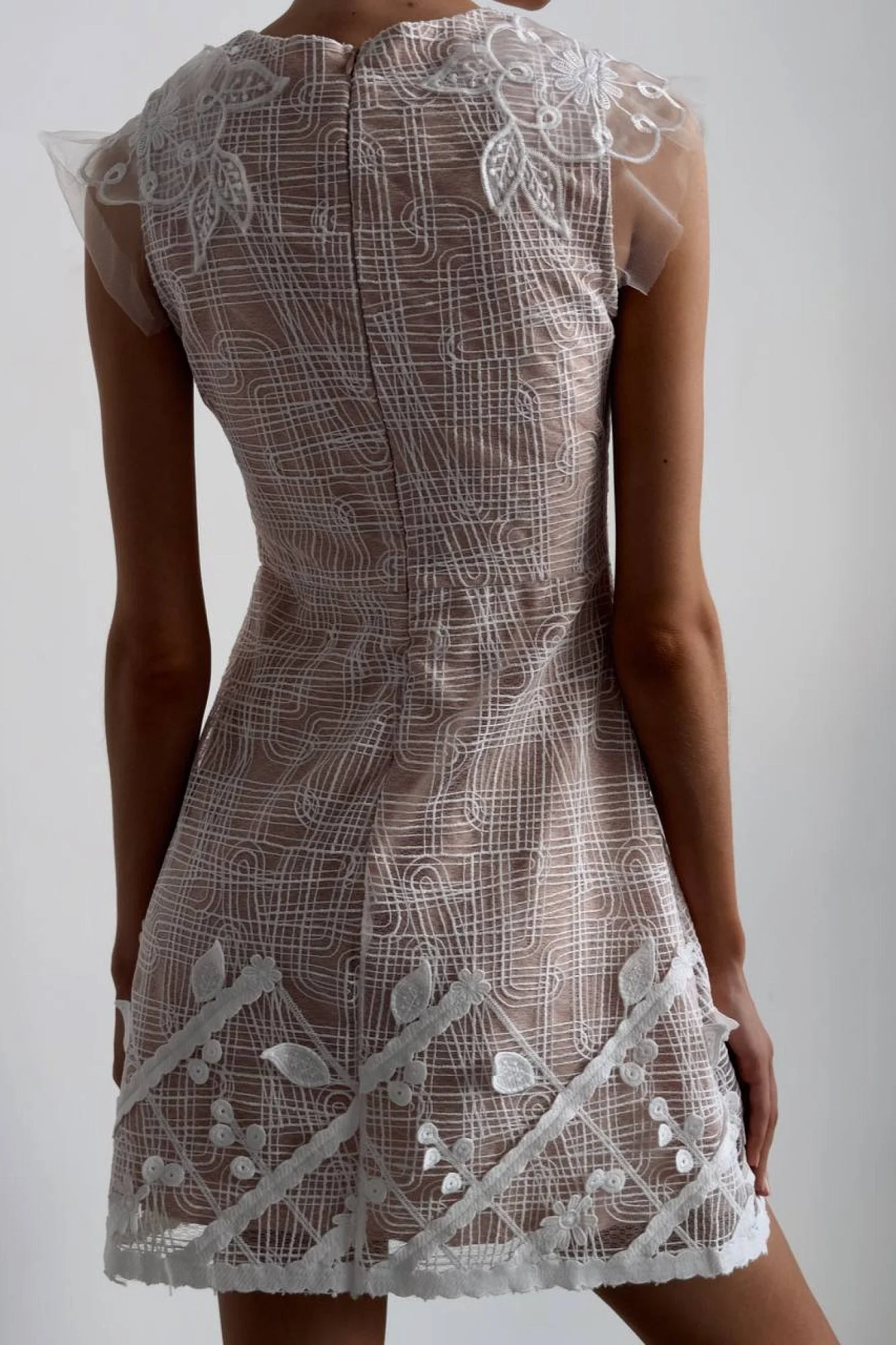 Платье (S (42RU), белый). Избражение № 4