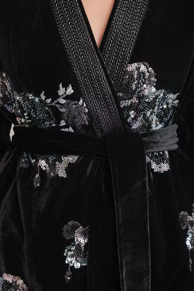 Жакет (M (44RU), чёрный). Изображение № 4