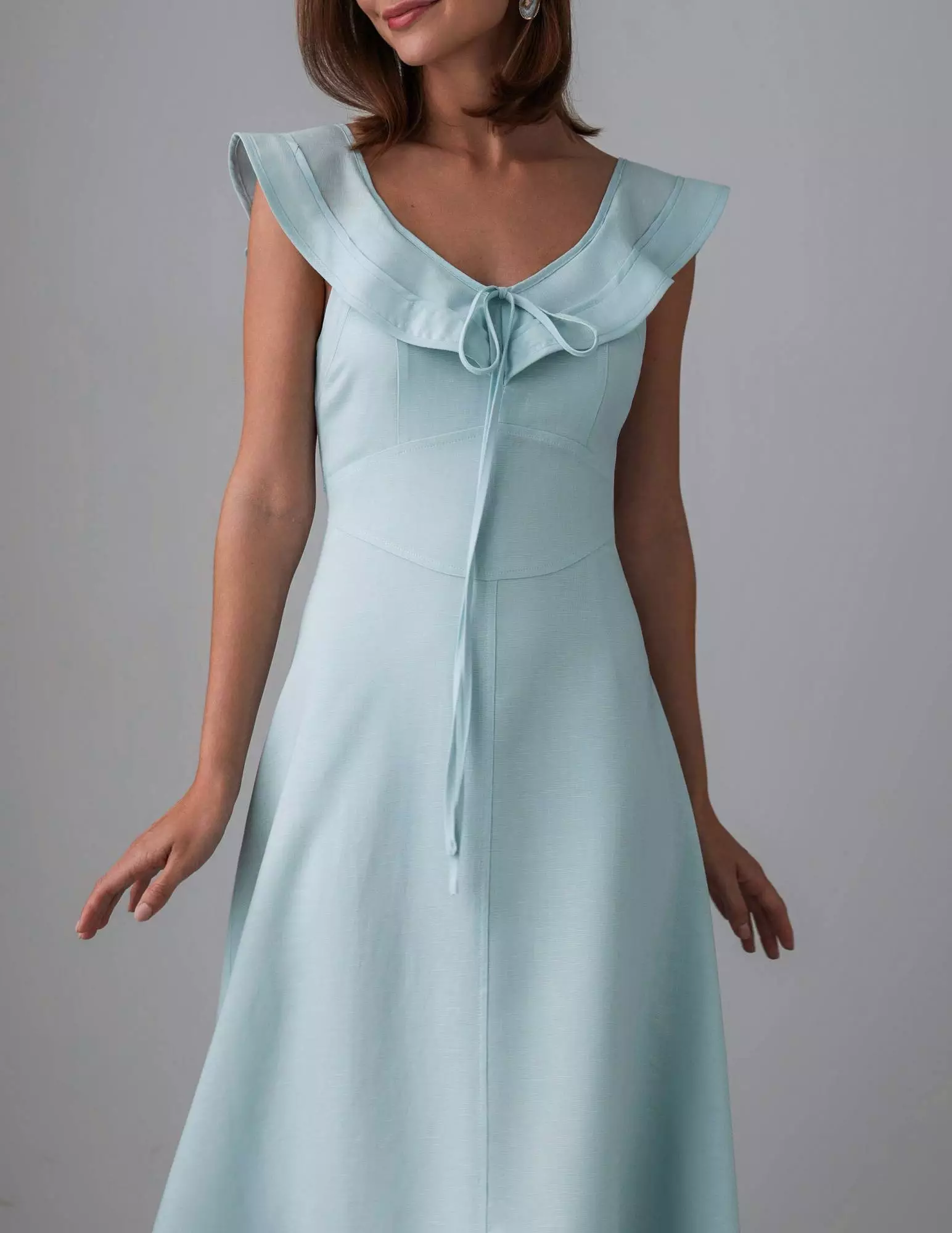 Платье (M (44RU), нежно-голубой). Избражение № 2