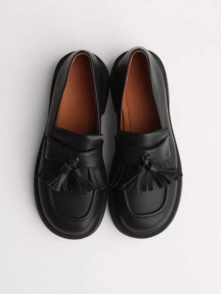 лоферы (36, чёрный). Изображение № 1