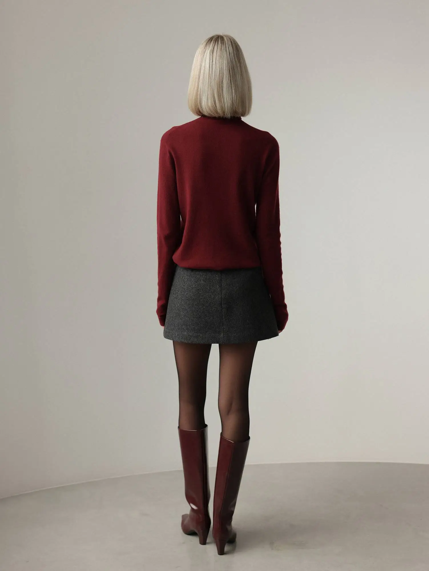 Водолазка (onesize (42-46RU), бордовый). Избражение № 5