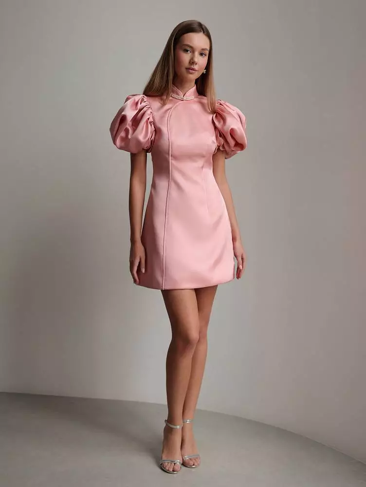 Платье (S (42RU), нежно-розовый). Изображение № 1