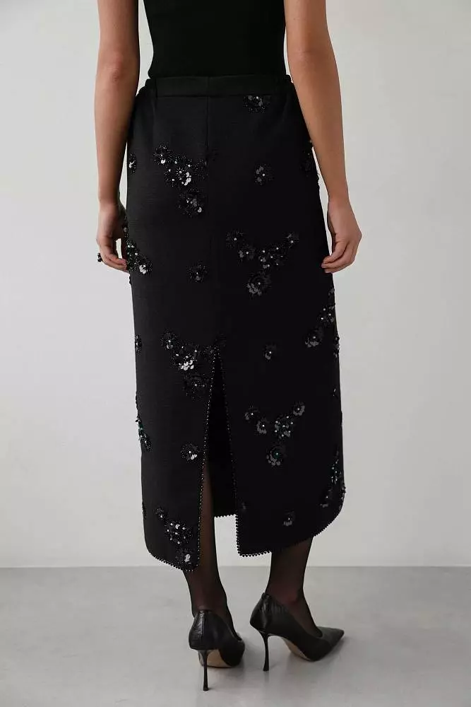 Юбка (S (42RU), чёрный). Изображение № 6