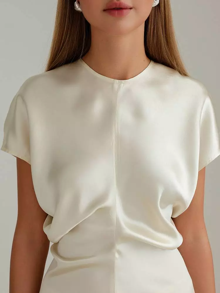 Топ (L (46RU), кремовый). Изображение № 3