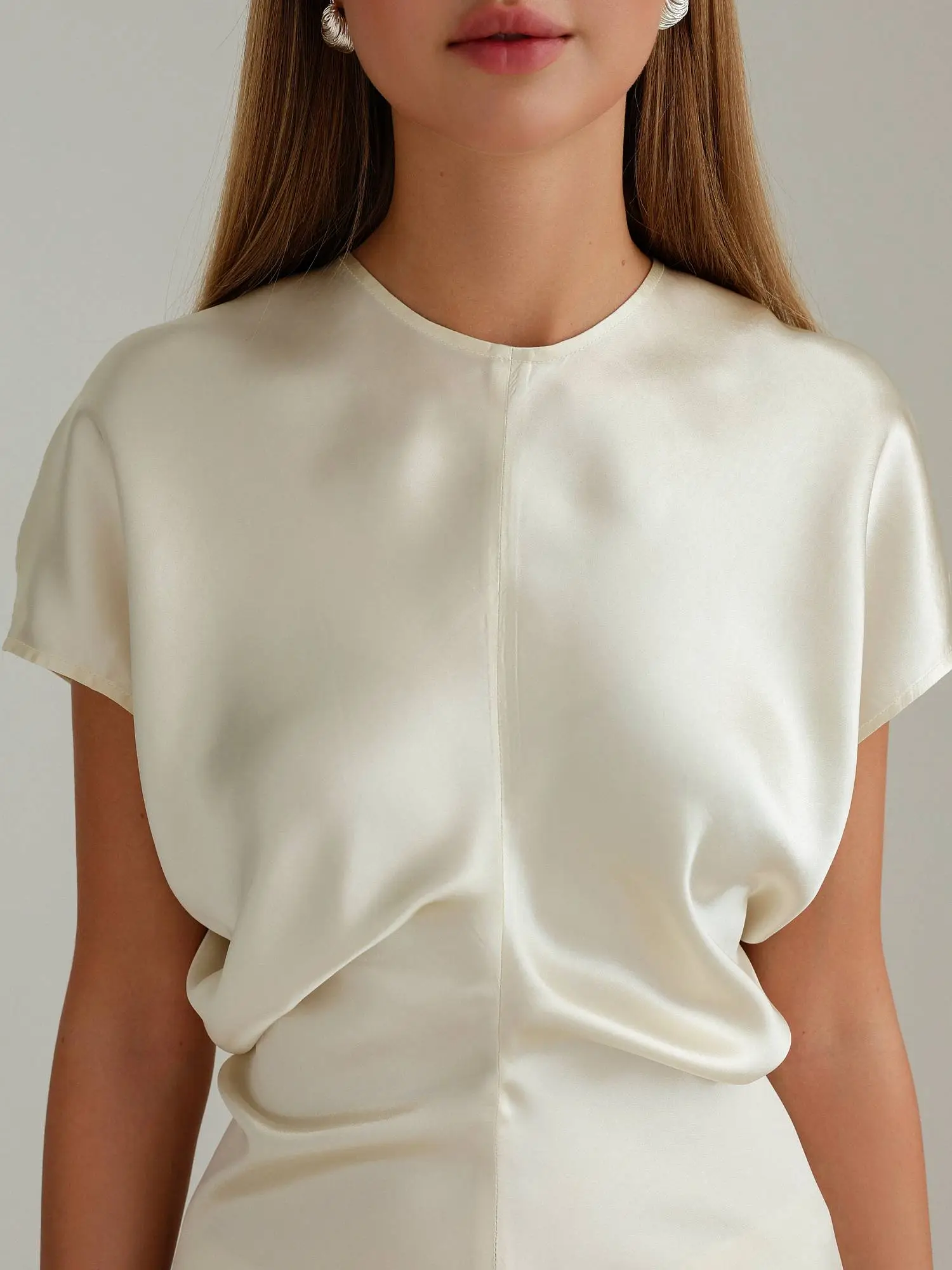 Топ (L (46RU), кремовый). Избражение № 3