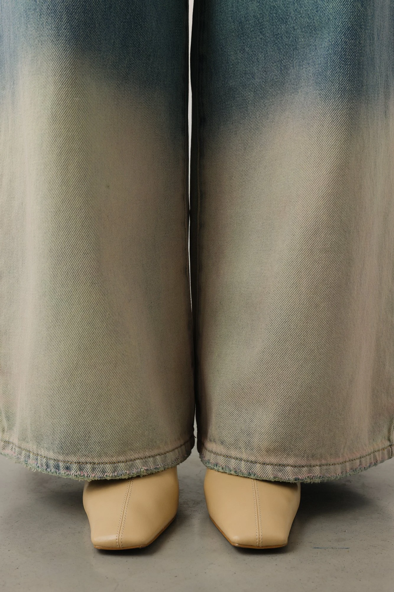 Джинсы (L (46), бирюзовый). Избражение № 4