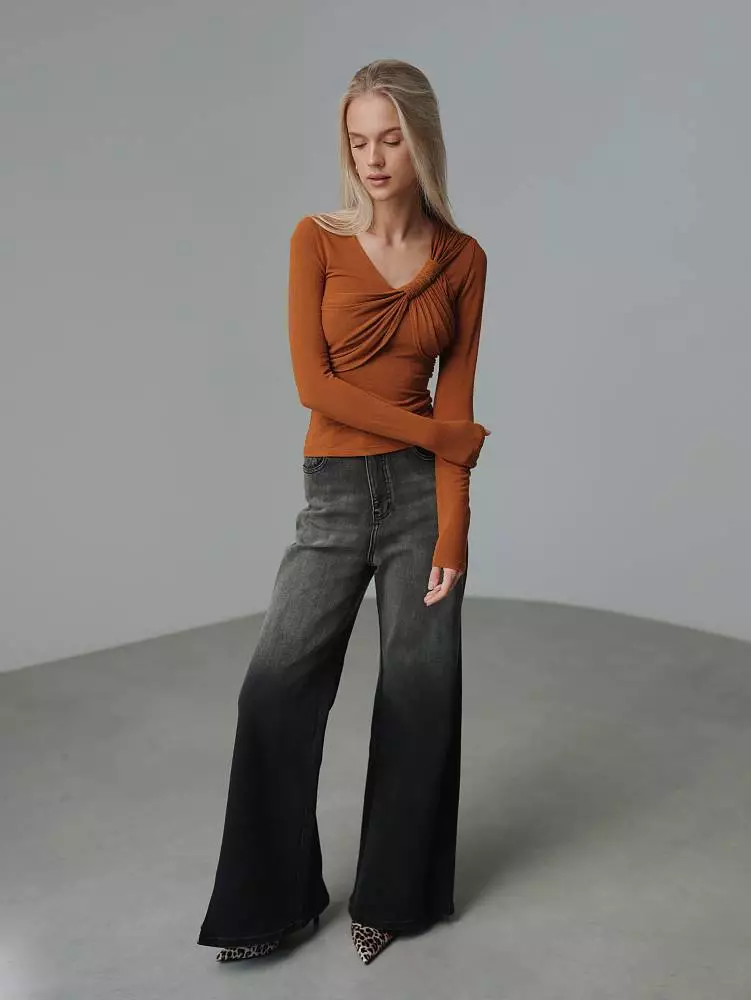 лонгслив (L (46), горчичный). Изображение № 1