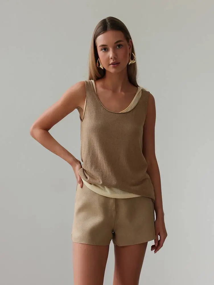 Топ (M (44RU), песочный). Изображение № 1