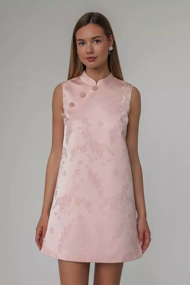 Платье (L (46RU), нежно-розовый). Изображение № 1