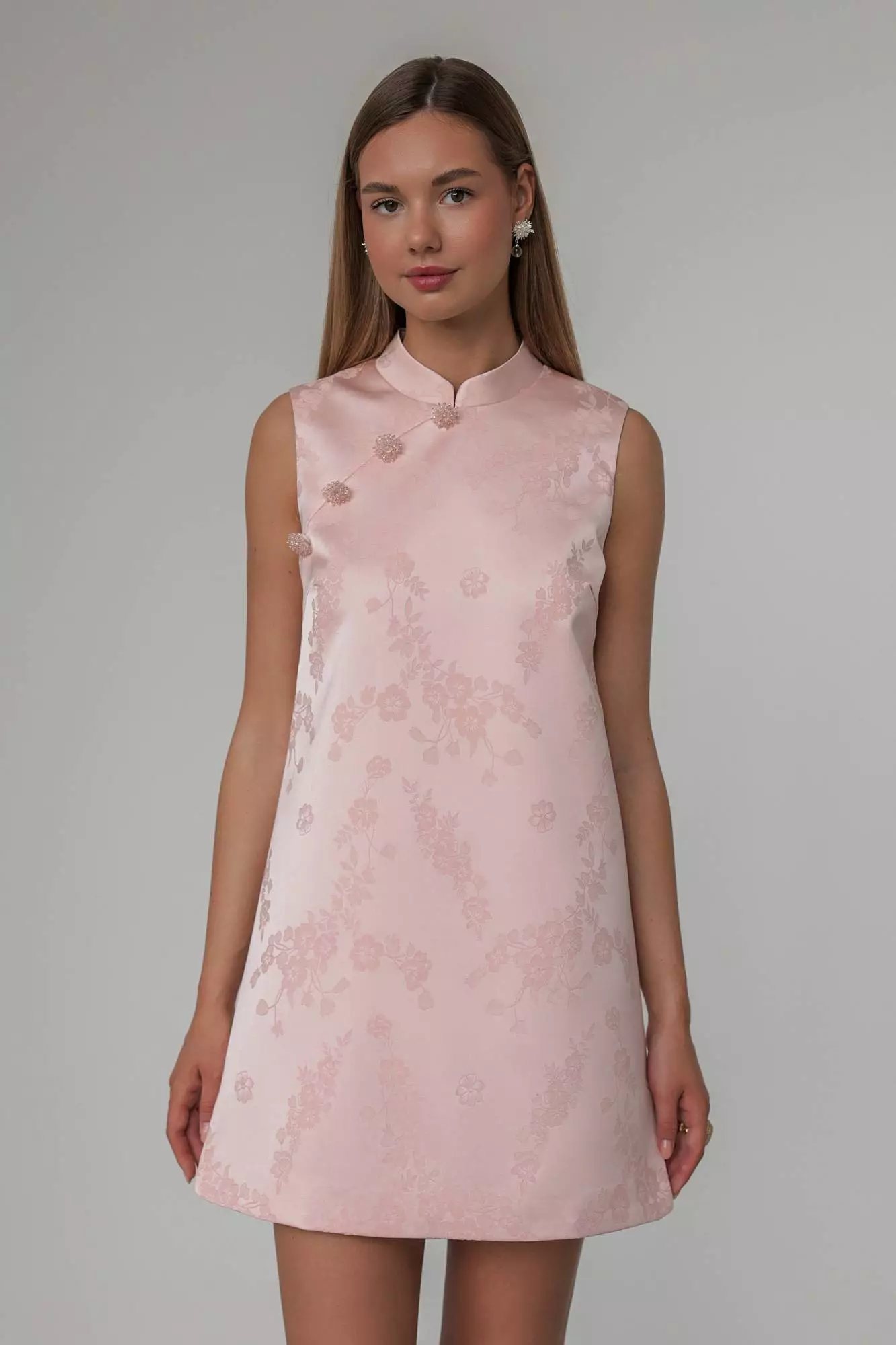 Платье (L (46RU), нежно-розовый). Избражение № 1