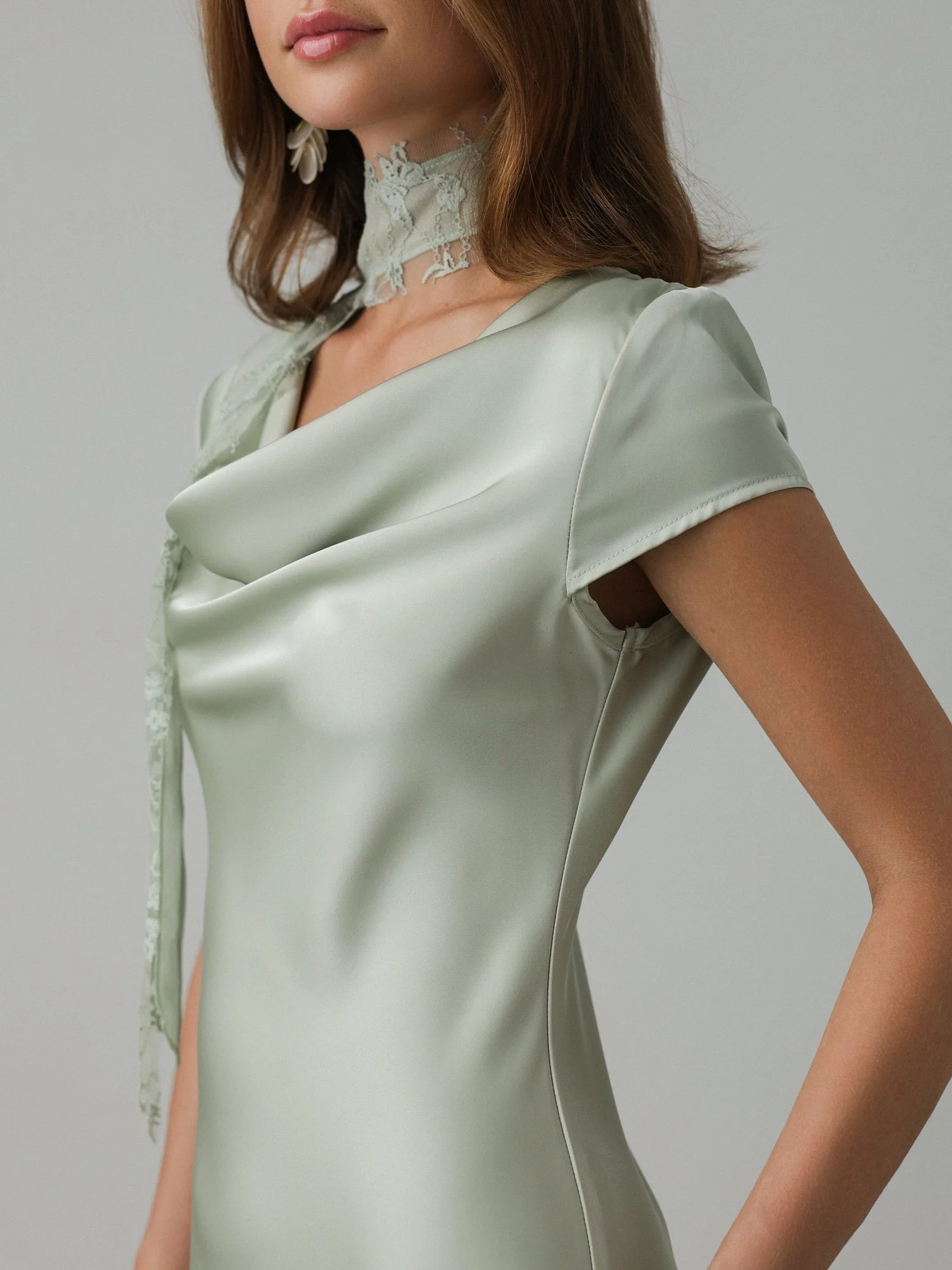 Платье (S (42RU), мятный). Избражение № 3