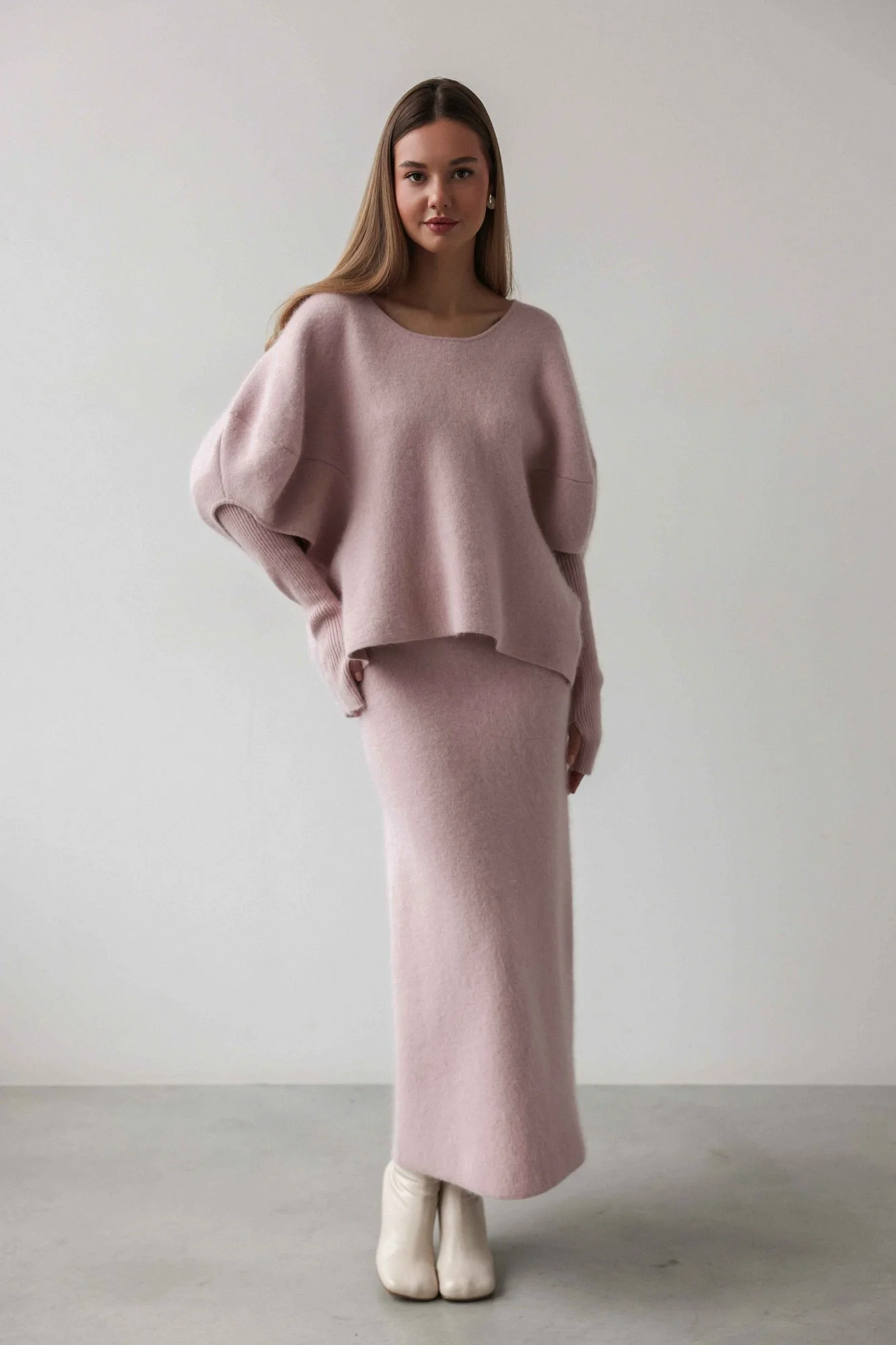 Юбка (onesize (42-46RU), пудровый). Избражение № 1