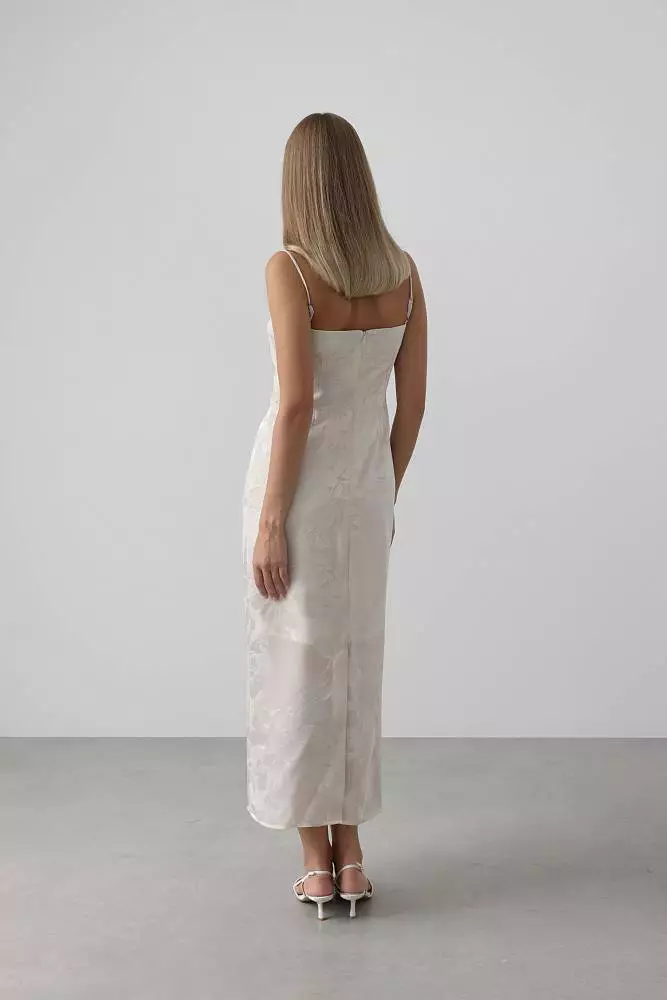 Платье (S (42), слоновая кость). Изображение № 4