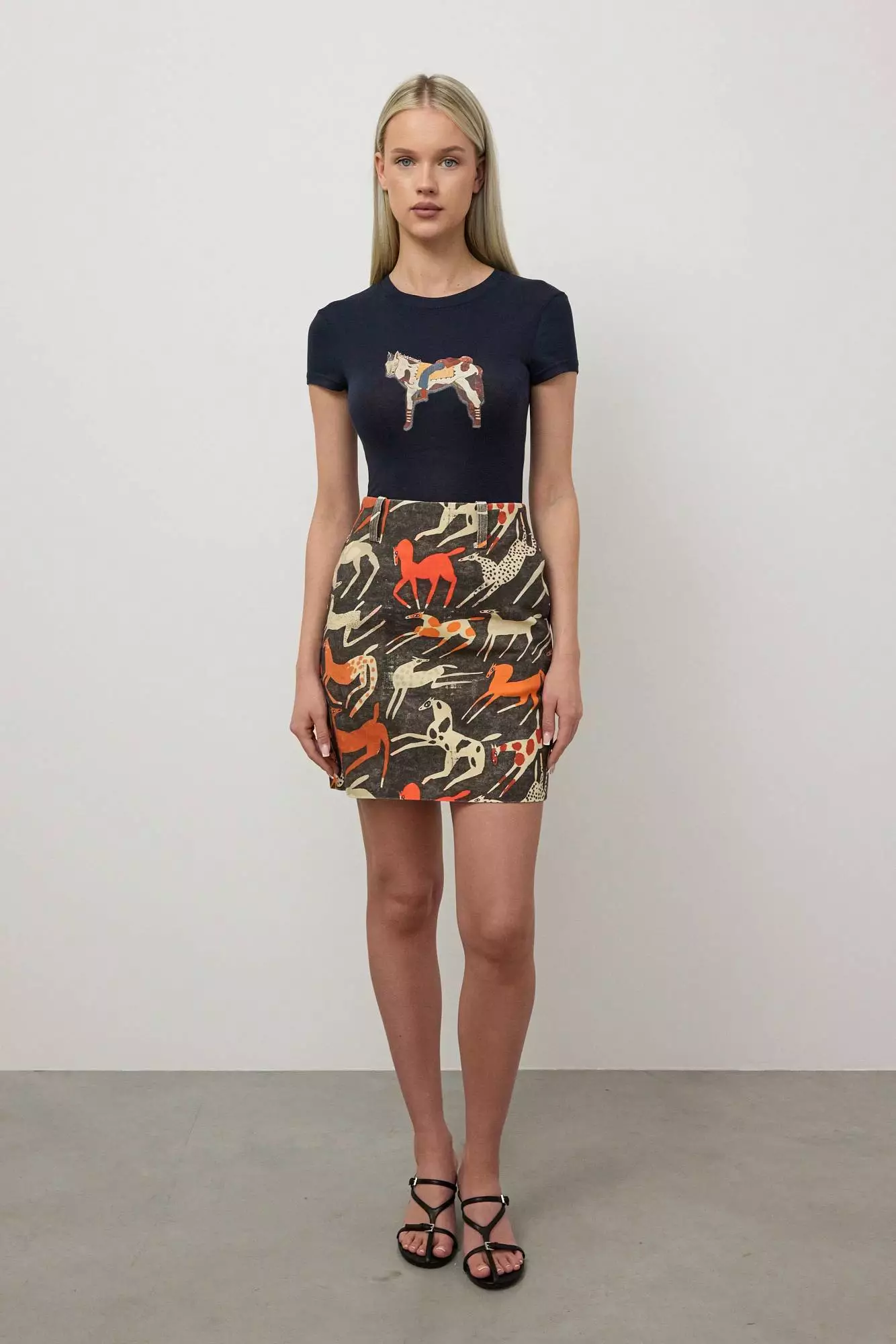 Футболка (M (44RU), тёмно-синий). Избражение № 2