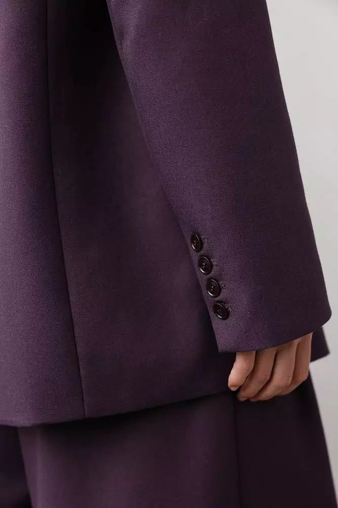 Пиджак (M (44RU), сливовый). Изображение № 6