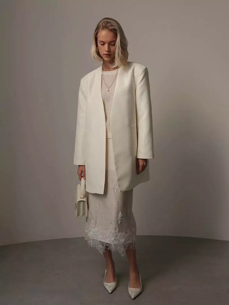 Юбка (XS (40), сливочный). Изображение № 1