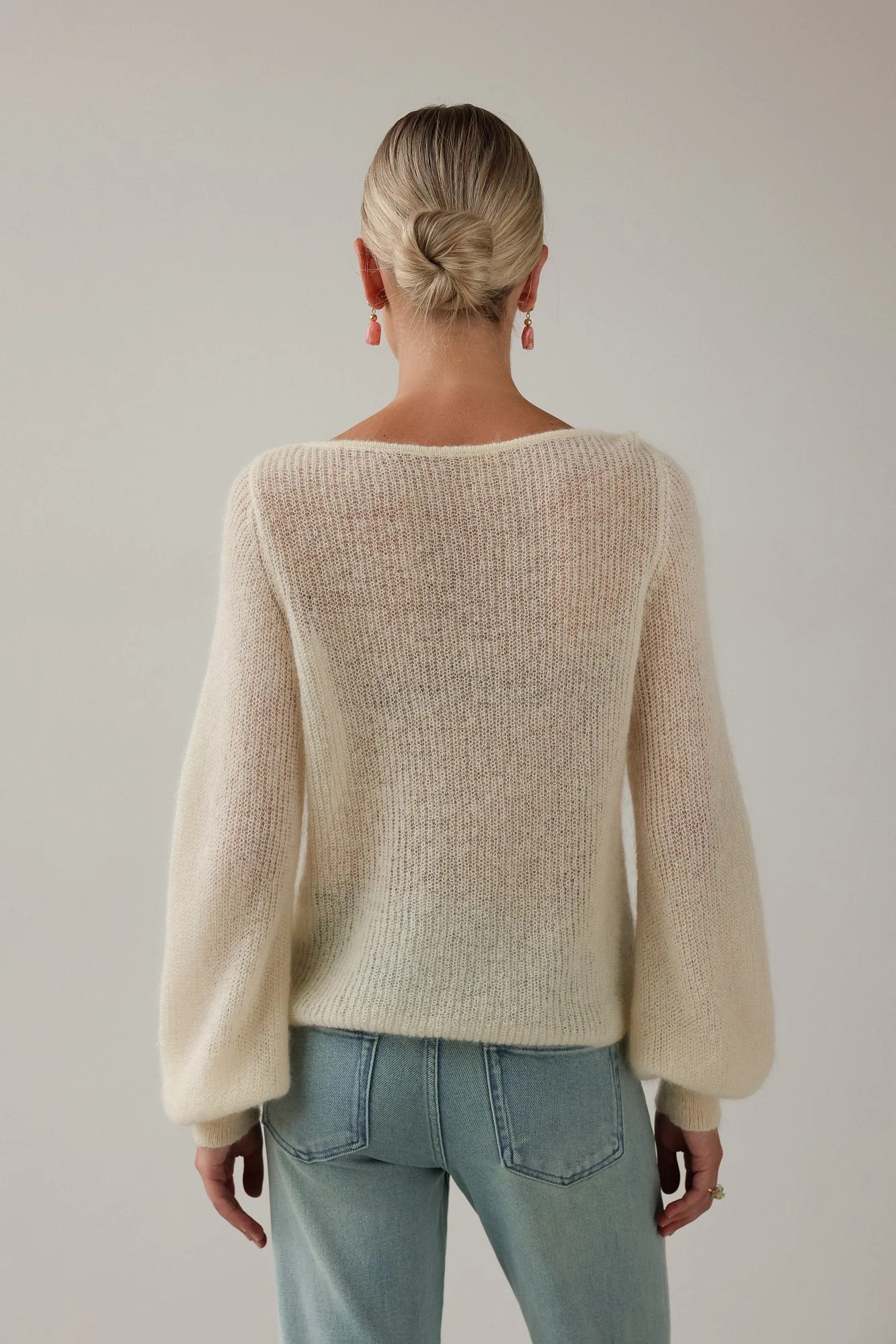 Кардиган (onesize (42-46RU), светло-бежевый). Избражение № 6