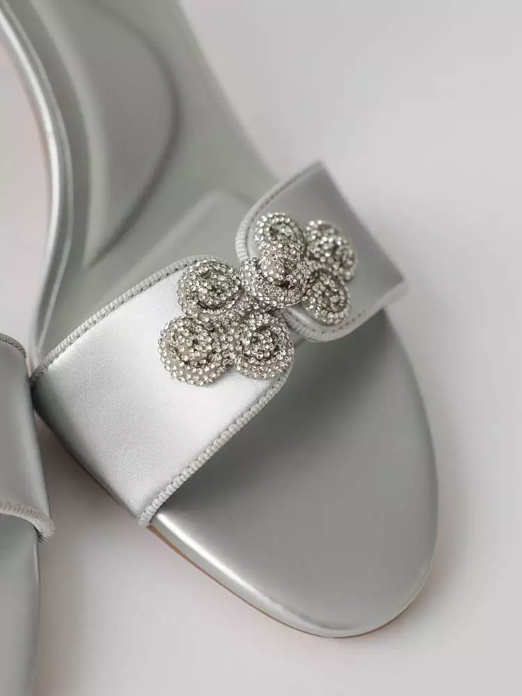 Босоножки (39, серебристый). Изображение № 6